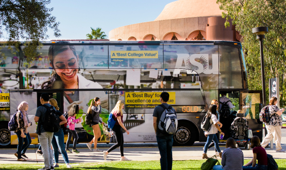 Become immersed in the Sun Devil experience